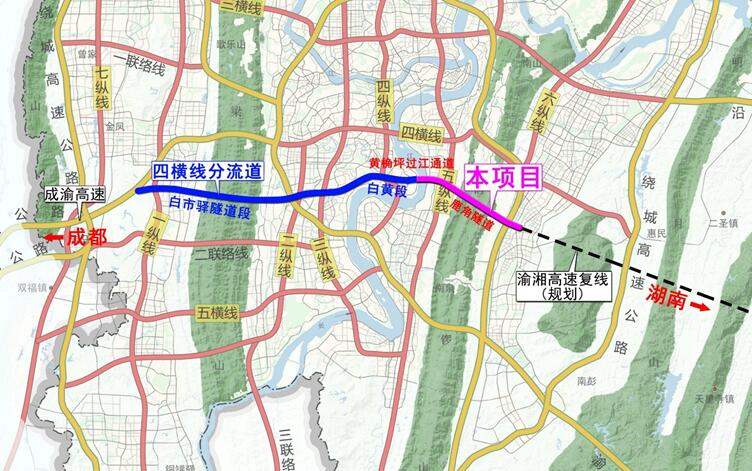 好消息重庆黄桷坪长江大桥要开工了黄桷坪大桥进展规划图